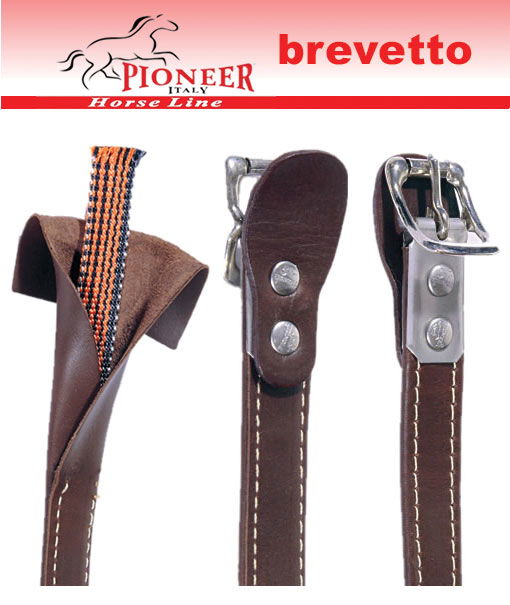 Sottopancia Pioneer per sella endurance in vera pelle con rinforzo nylon - foto 4