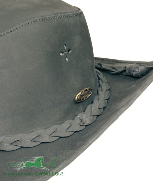 Cappello western in crosta ingrassata Pioneer - foto 1