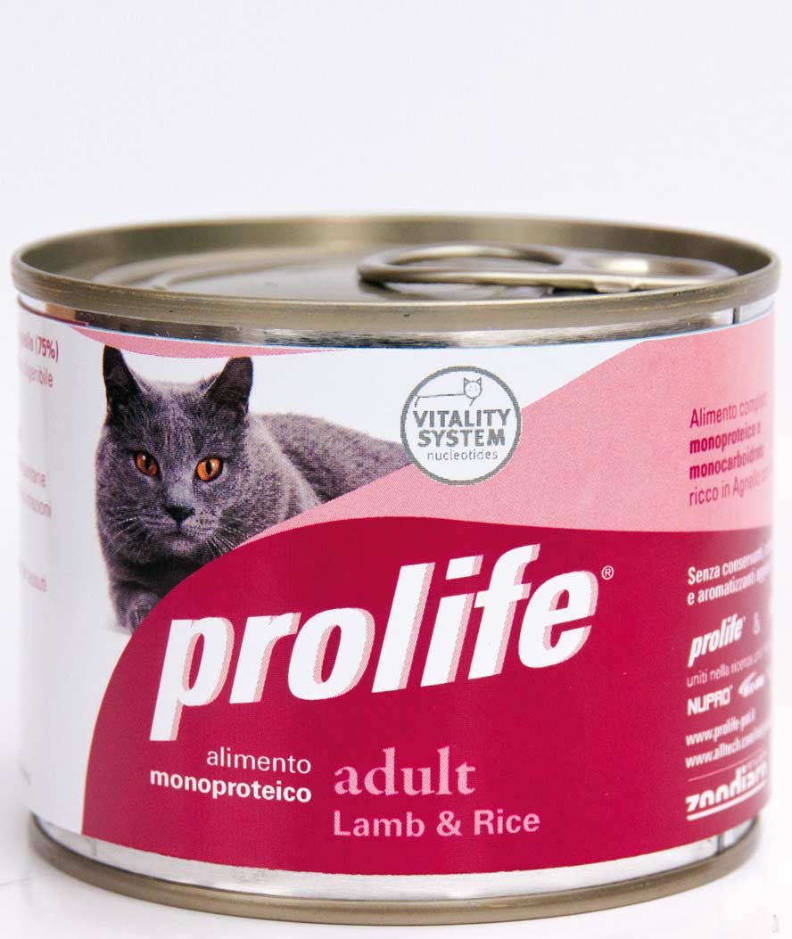 Prolife Adult Agnello e Riso per gatti