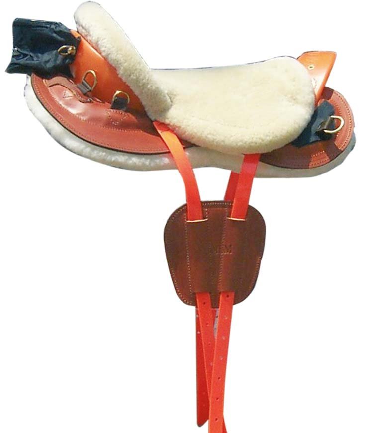 Sella Podium modello Champion Base con copripaletta in lana - foto 1