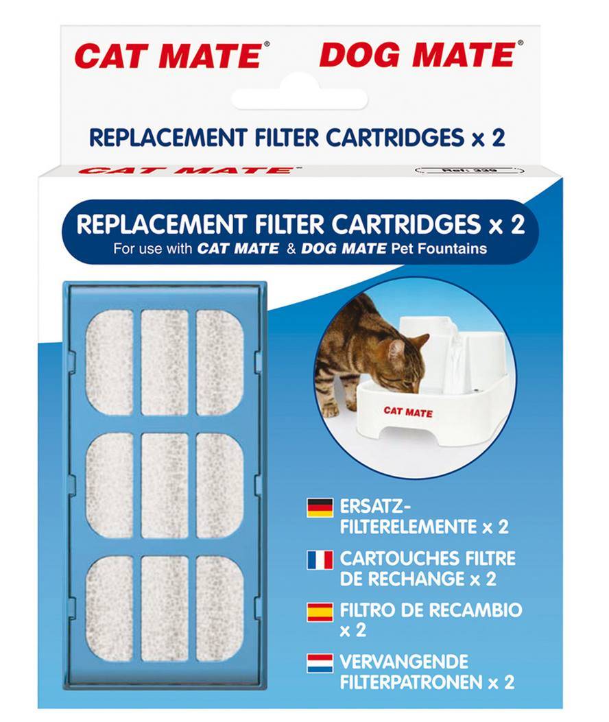 Filtro di ricambio per abbeveratoio CAT MATE PET FOUNTAIN per gatti e cani