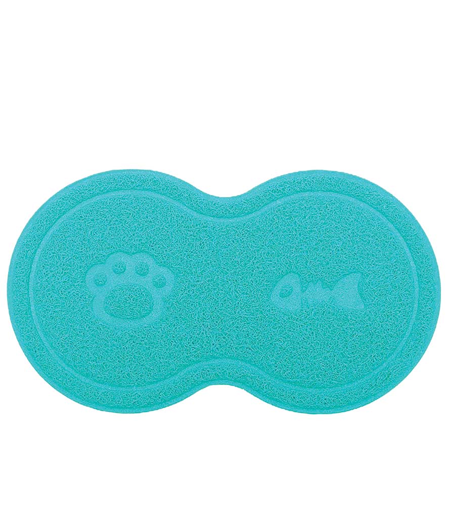 PROMOZIONE Tappetino sottociotola doppio in pvc per cani e gatti COLOR ROSA - foto 1