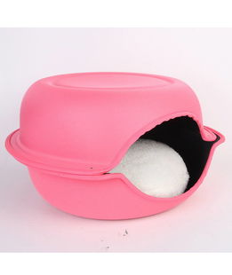 Macarones cuccia 2in1 in materiale waterproof con cuscino in peluche per cani e gatti