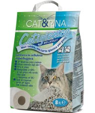 Catigienica lettiera in carta per gatti e piccoli animali