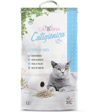 Catigienica lettiera in carta per gatti e piccoli animali 12 litri