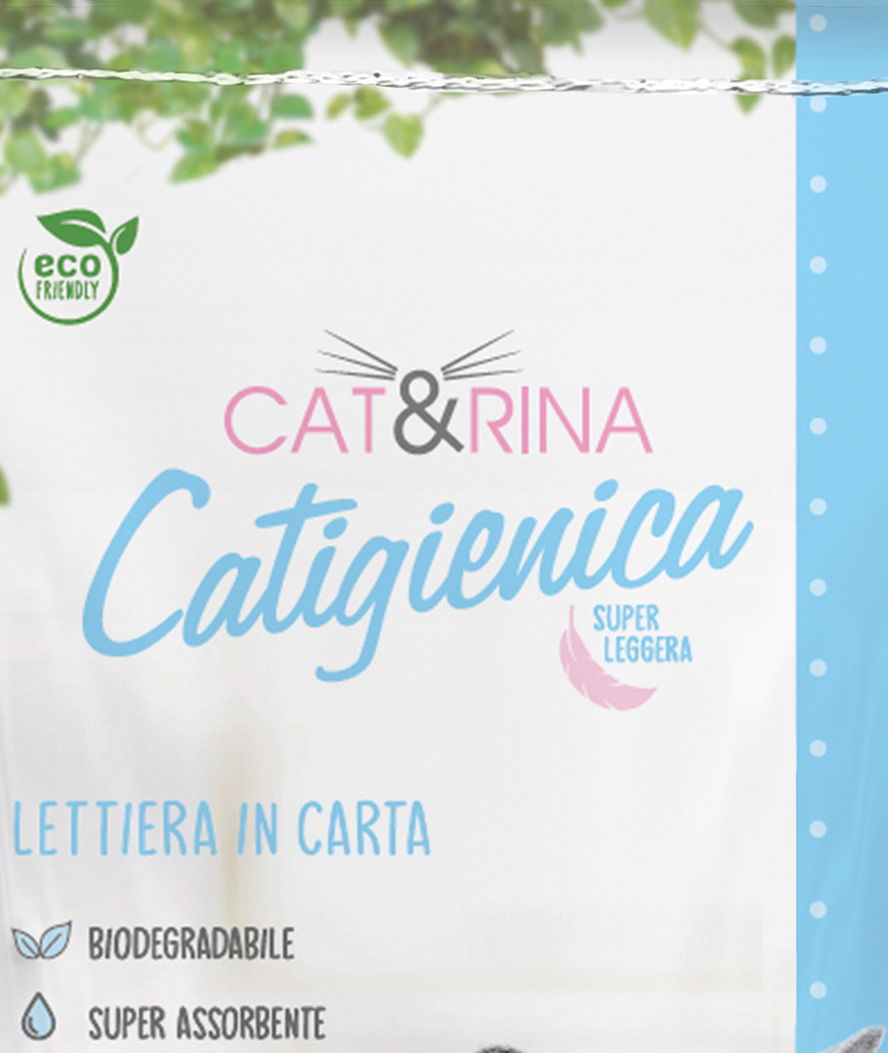 Catigienica lettiera in carta per gatti e piccoli animali 12 litri - foto 2