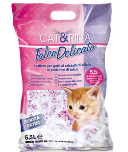 Talco Delicato lettiera gatto profumata