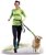 Guinzaglio Jogging in nylon con estensore elastico per cani - foto 1