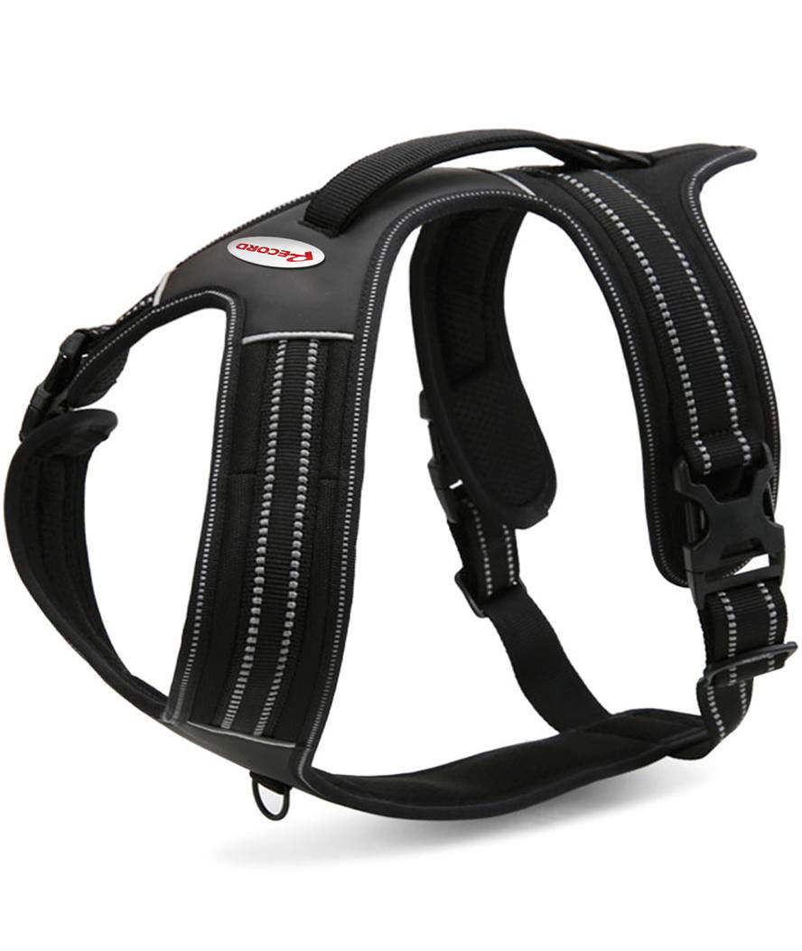 PROMOZIONE Pettorina modello Alpi linea Action comoda e facile da indossare con rivestimento traspirante per cani48/57 CM NERO - foto 1