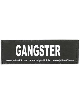 Gangster Patch Julius K9 intercambiabile 8x2cm per baby 1