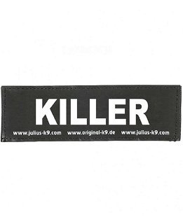 Killer Patch Julius K9 intercambiabile 11x3cm