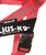 Pettorina Julius K9 IDC Color & Gray Belt Harness Tg M misura 0 torace da 58-76 cm peso 14-25 kg - foto 3