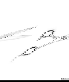 Ambel Forbice curva Aleph 19 cm in acciaio giapponese