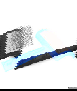 Cardatore Tuffer than Tangles con punte lunghe morbide maneggevole ed ergonomico per cani e gatti