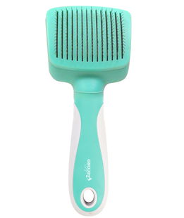 Cardatore autopulente small linea Hairmony per pelo medio lungo di cani e gatti