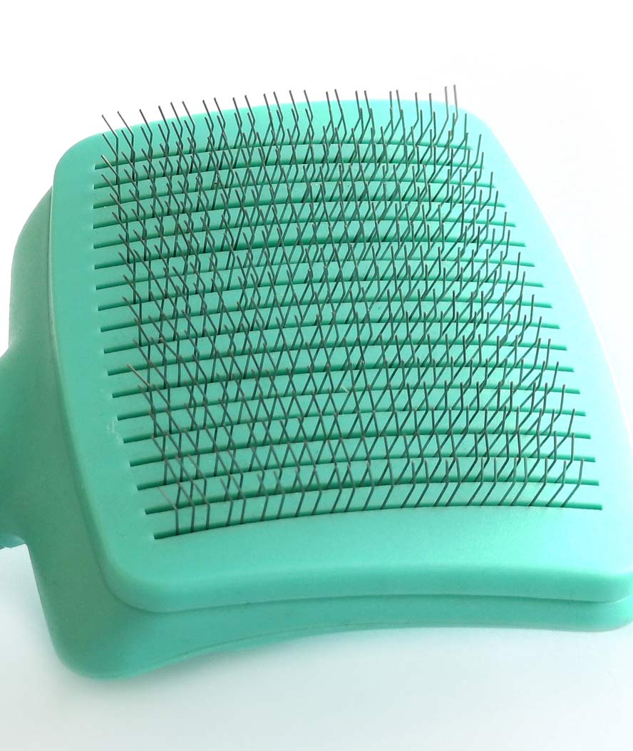 Cardatore autopulente large linea Hairmony per pelo medio lungo di cani - foto 1