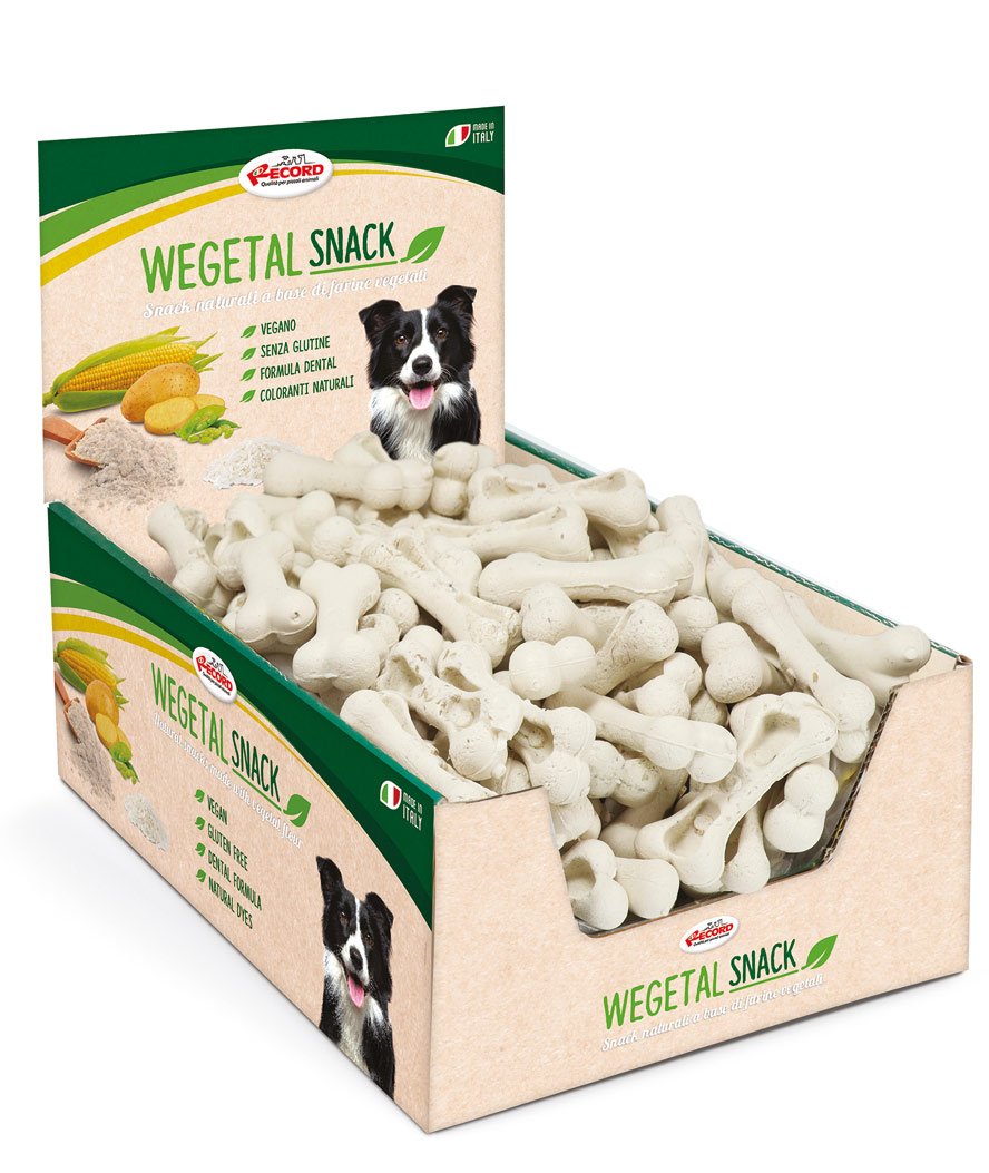 Osso con riso small Wegetal snack per cani 150 pezzi