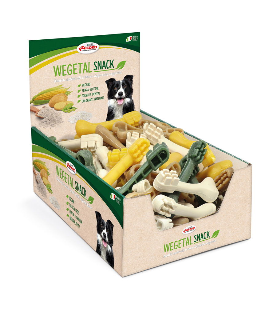 Spazzolino Wegetal snack per cani 90 pezzi