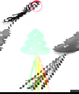Gioco Albero di Natale in feltro per gatti