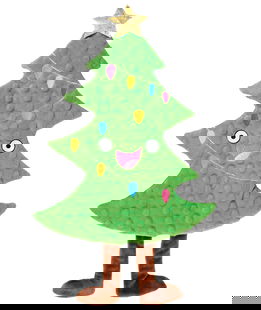 Peluche Albero di Natale con scrocchiolio per cani