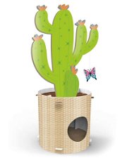Tiragraffi Cactus in cartone per gatti