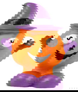 Gioco sonoro per cani modello Horror zucca