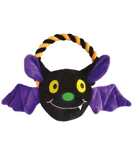 Peluche Horror pipistrello con corda per cani