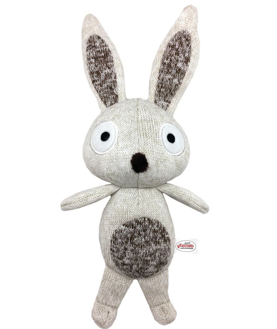 Peluche con effetto sonoro Linea Softy Coniglio per cani