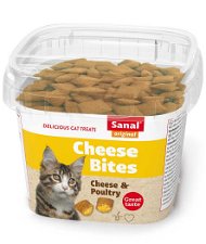 Bocconcini Sanal al formaggio per gatti 6 confezioni da 75g cad