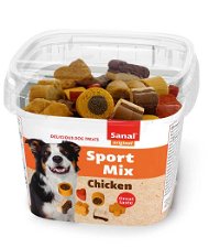 Bocconcini Sanal Sport Mix per cani 6 barattoli da 100g cad