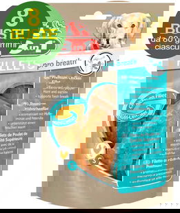 Filetti Pro Breath con menta e prezzemolo   per cani 8 buste da 80g cad