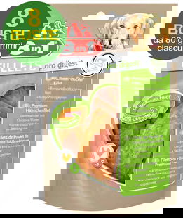 Filetti Pro Digest con radice di cicoria per cani 8 buste da 80g cad