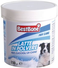 Latte in polvere per lo svezzamento sano dei cuccioli di cane 250 g
