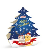 Bocconcini al formaggio Albero di Natale per gatti