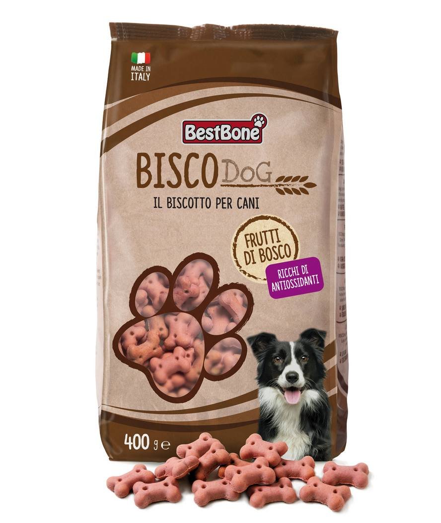 Biscotti ossetti con antiossidanti gusto Frutti di bosco per cani