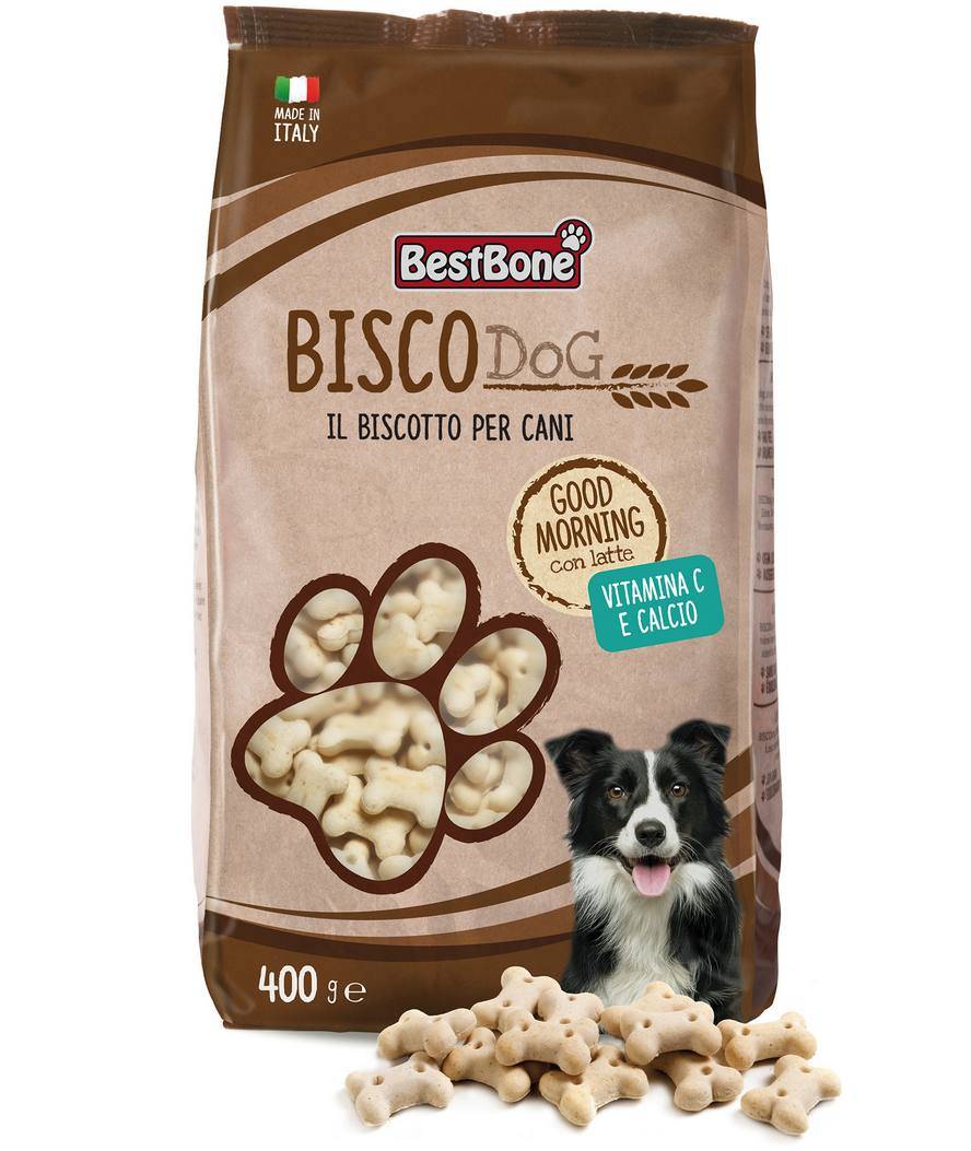 Biscotti ossetti Good Morning con vitamina C e calcio per cani