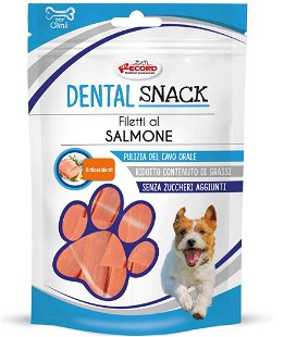 Filetti al salmone snack dentali per cani
