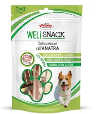 Delicatezze all'anatra snack per cani
