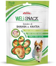Rotolini di anatra e banana snack per cani da 75 g