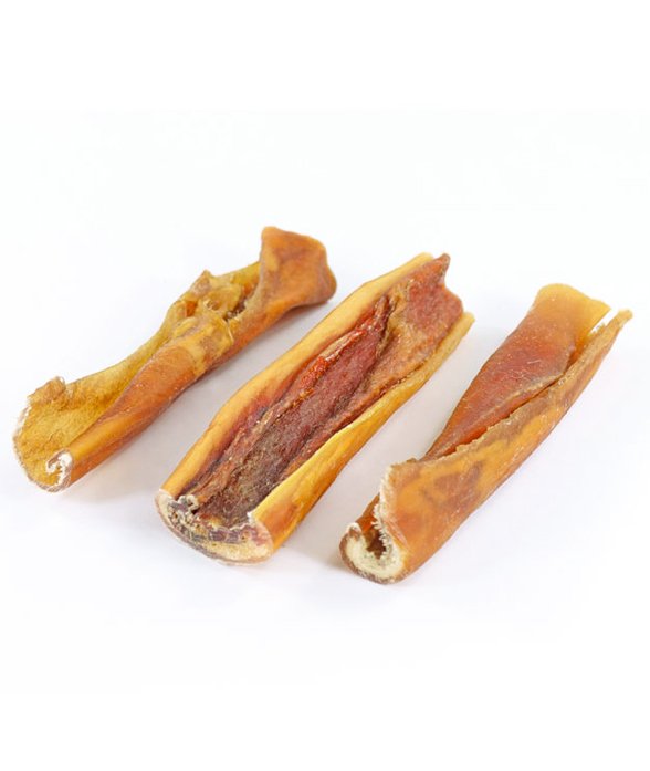 Anima Selvaggia snack essicati per cani pelle di testa di manzo 6 Confezioni x 45 g cad.
