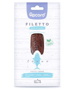 Filetto cotto al vapore tutto tonno snack monoproteico premium per cani 25 g
