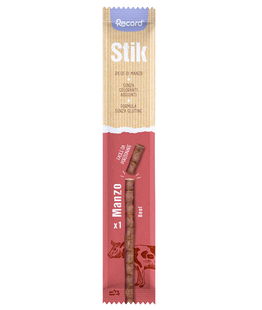 Stik per cani ricco di manzo senza glutine e senza coloranti facile da porzionare 11 g
