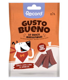 Gusto Bueno Striscie al gusto carne al barbeque per cani 50 g