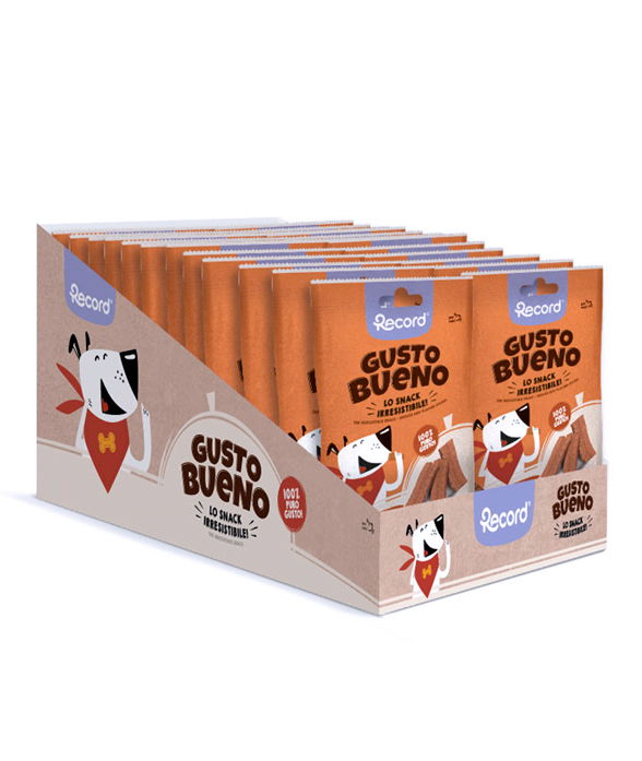 Gusto Bueno Strisce al gusto manzo affumicato per cani 24 confezioni x 50 g cad. - foto 1