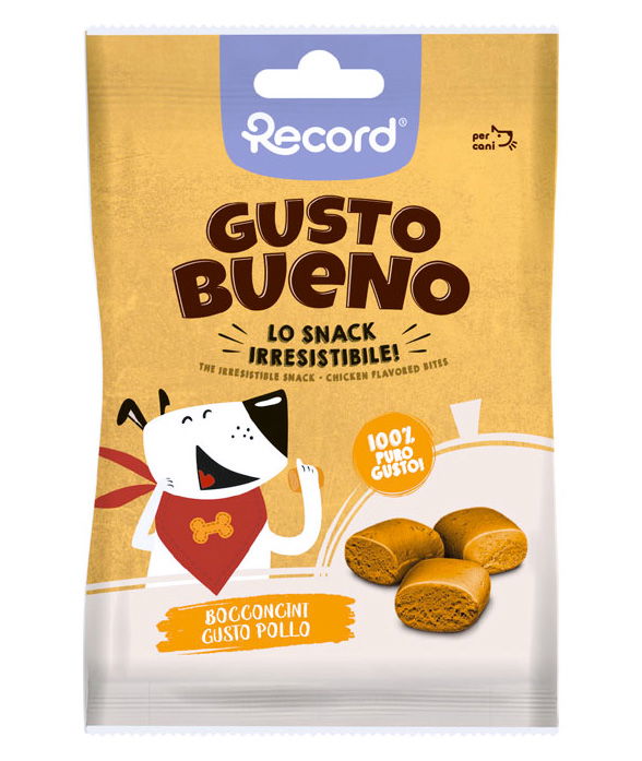 Gusto Bueno Bocconcini al gusto pollo per cani 24 confezioni x 50 g cad.