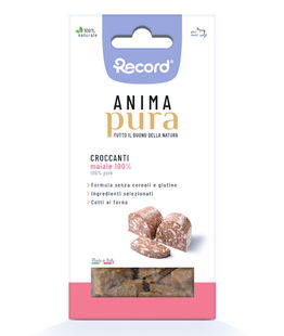 Anima Pura Croccanti maiale 100% per cani 75 g