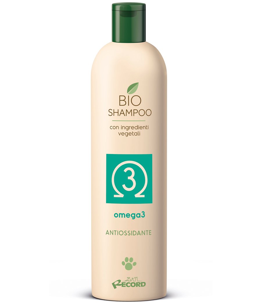 Shampoo Bio antiossidante e nutriente con Omega 3 per cani e gatti 250 ml