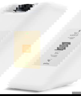 Shampoo Bio Record ristrutturante e illuminante con semi di lino per cani e gatti 5 litri