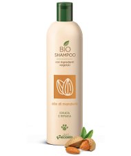 Shampoo Bio idratante e ristrutturante con olio di mandorle per cani e gatti 250 ml