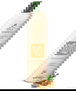 Shampoo Bio idratante e ristrutturante con olio di mandorle per cani e gatti 250 ml